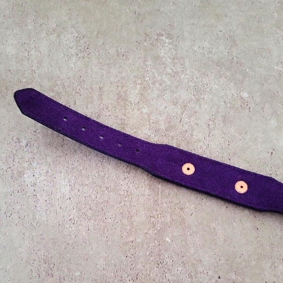 Designer Purple Dog Collar (NEW) - Picture 4 of 7